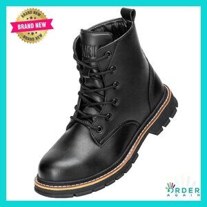 Steel Toe Work Boots Waterproof Lightweight Safety Composite Toe Construction